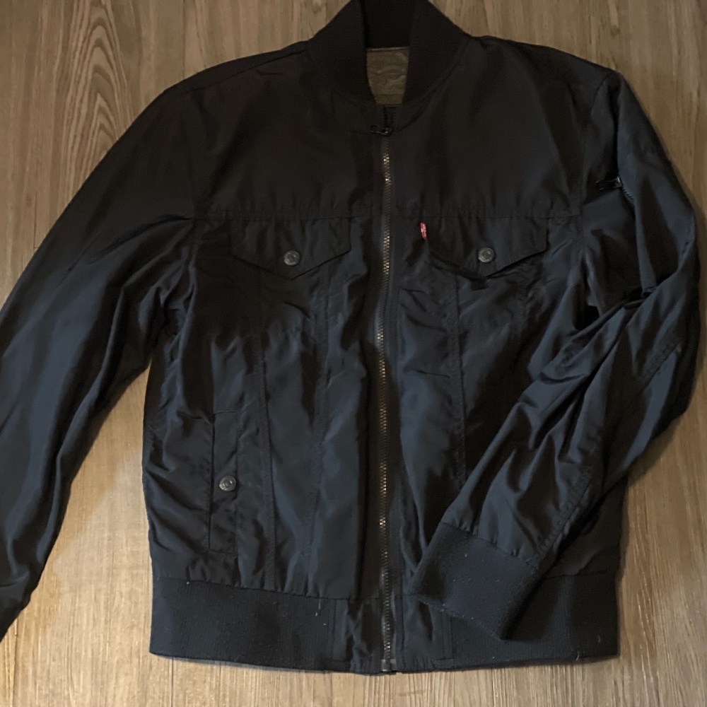 Premium Levi’s Zip-Up Nylon Bomber Jacket